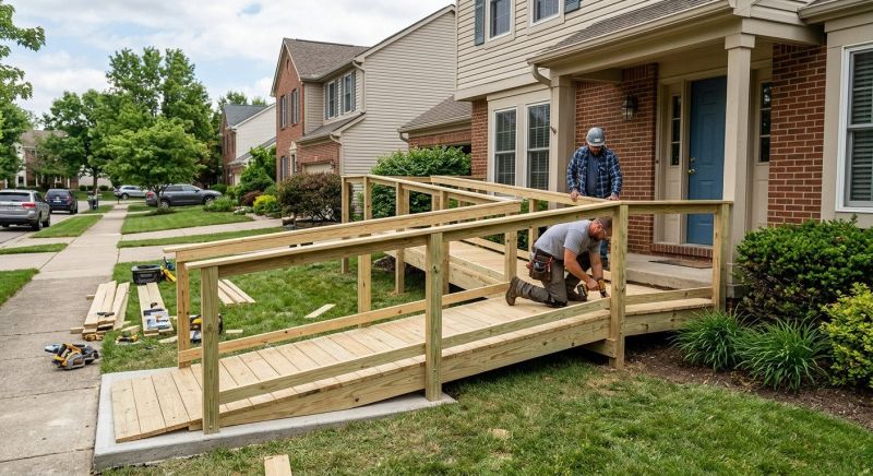Accessible Ramp Installation in Conroe, TX