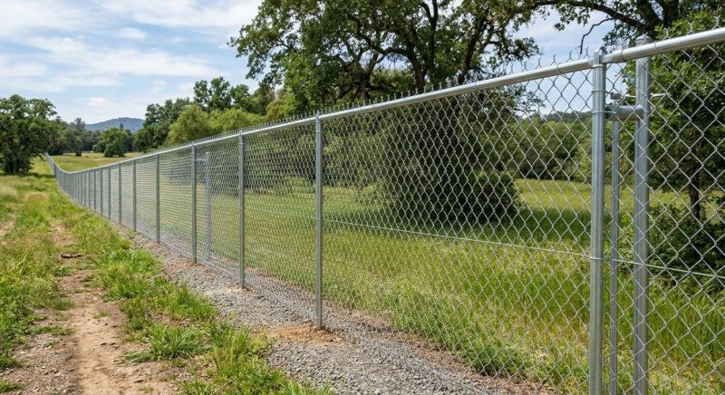 Galvanized Fence Installation in Roseville, CA