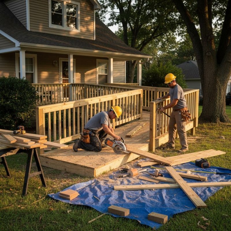 Handicap Ramp Construction in Kansas City, KS