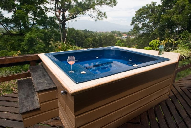 Hot Tub Deck Installation in Boston, MA