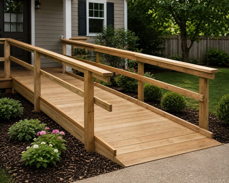 Porch Ramp Installation in Kansas City, KS