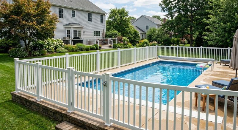 Pvc Pool Fence Installation in Wilmington, NC