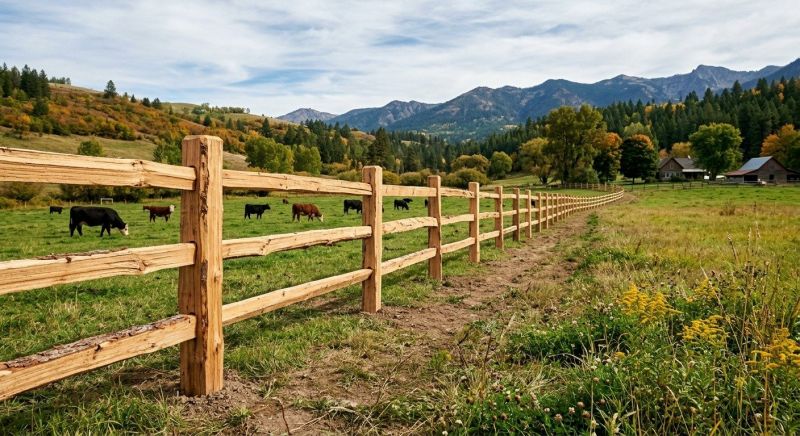 Rail Fence Installation in Roseville, CA