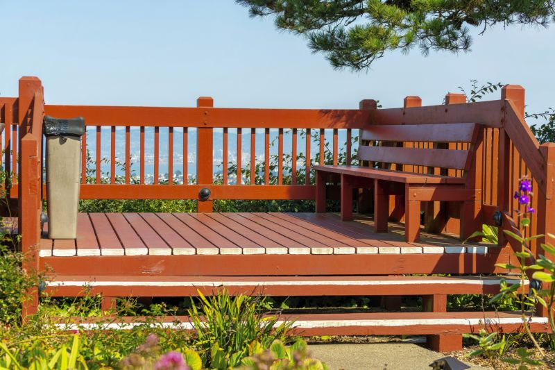 Redwood Deck Installation in Norwalk, CT