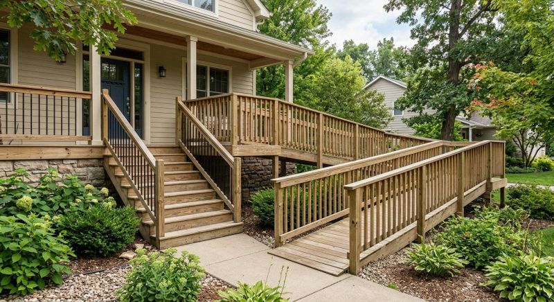 Stair Ramp Construction in Kansas City, KS