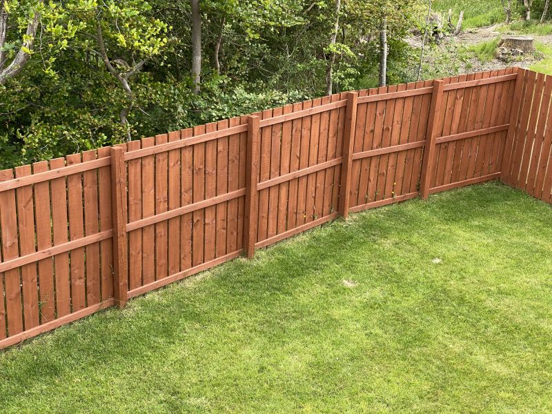 Treated Fence Installation in Roseville, CA