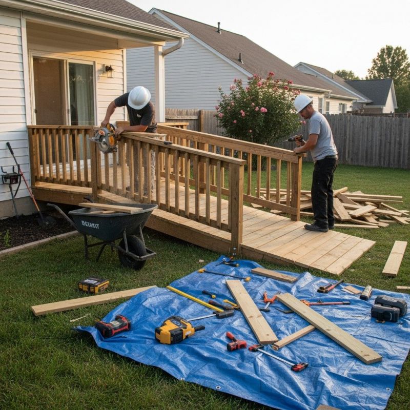 Accessible Ramp Construction in Kansas City, KS