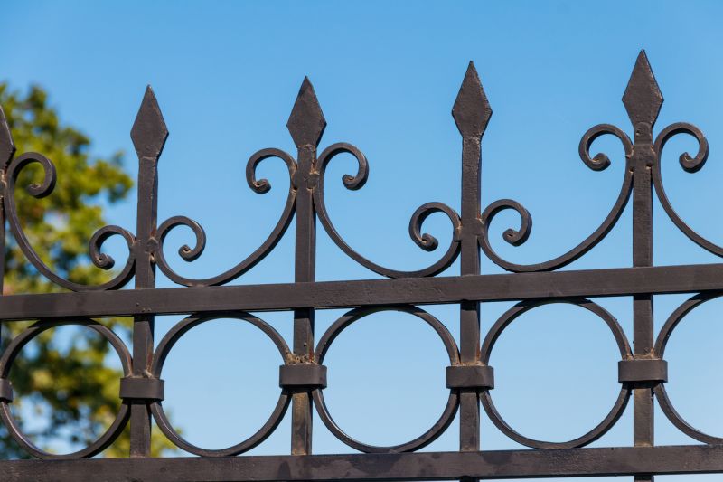 Black Iron Fence Installation in Alpharetta, GA