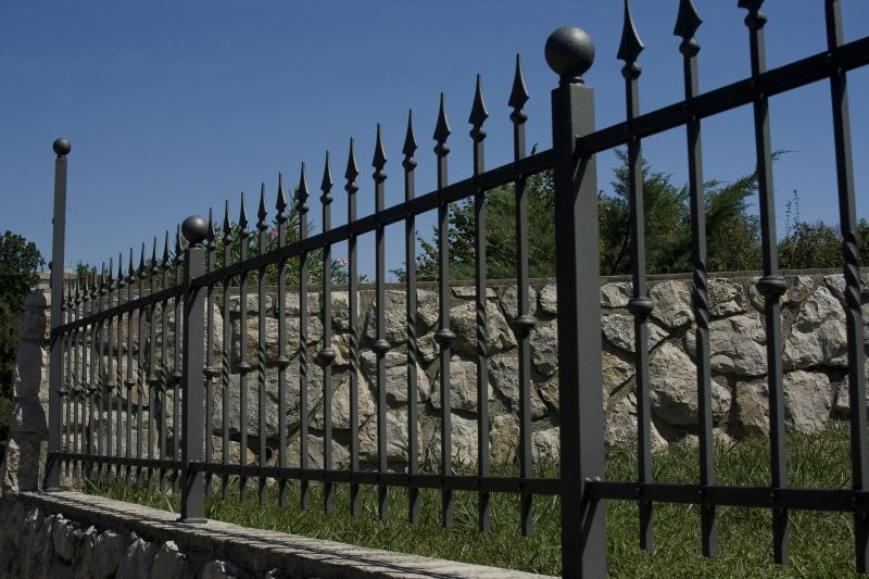 Black Iron Fence Installation in Alpharetta, GA