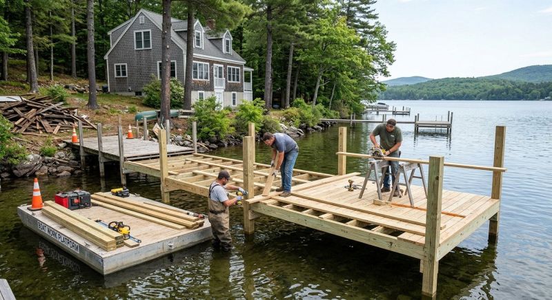 Boat Dock Installation in Alpharetta, GA