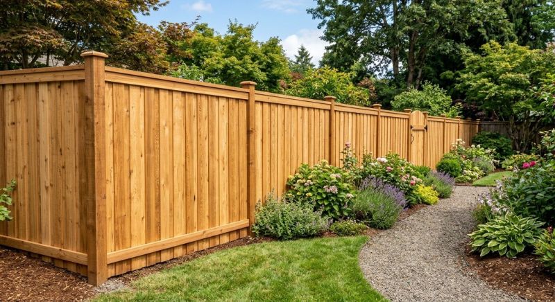 Cedar Fence Replacement in South Houston, TX