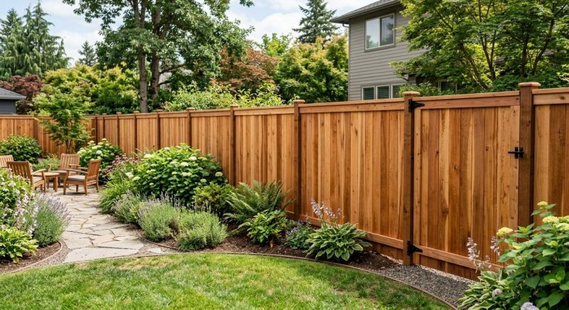 Cedar Fencing Installation in South Houston, TX