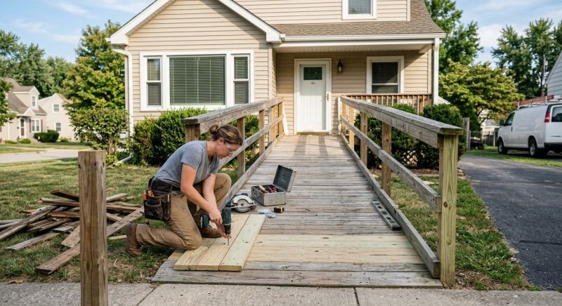 Church Ramp Installation in Kansas City, KS