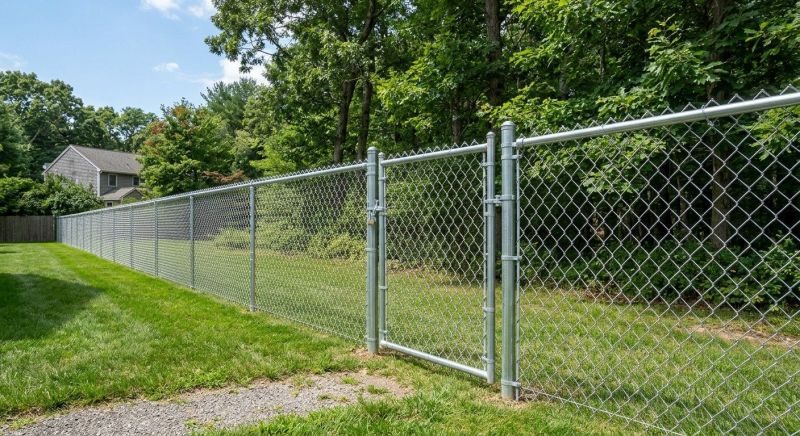 Cyclone Fence Installation in Pearland, TX