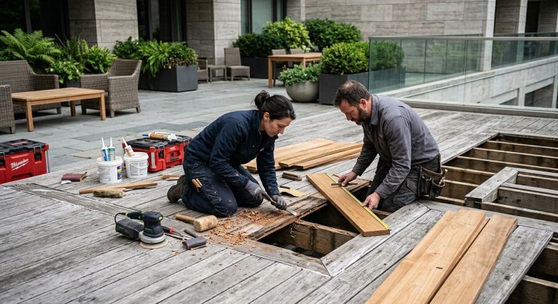 Deck Column Repair in Seattle, WA