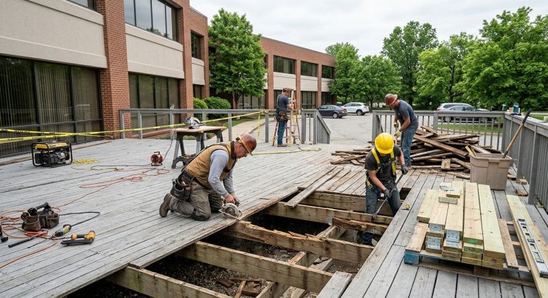 Deck Floor Repair in Redmond, WA