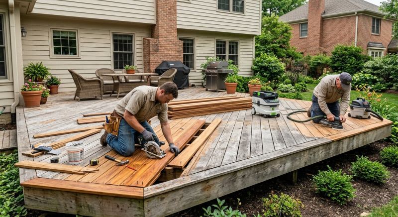 Deck Floor Replacement in Redmond, WA
