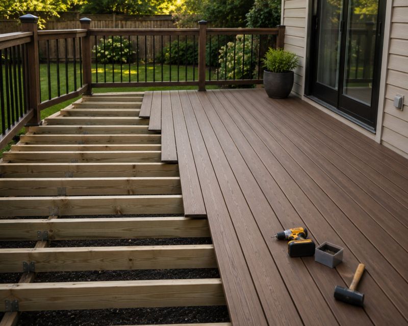 Deck Steps Replacement in Seattle, WA