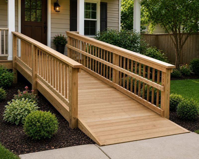 Disability Ramp Installation in Conroe, TX