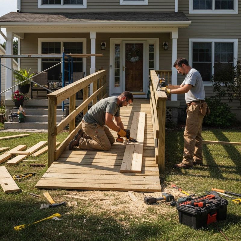 Disability Ramp Installation in Kansas City, KS