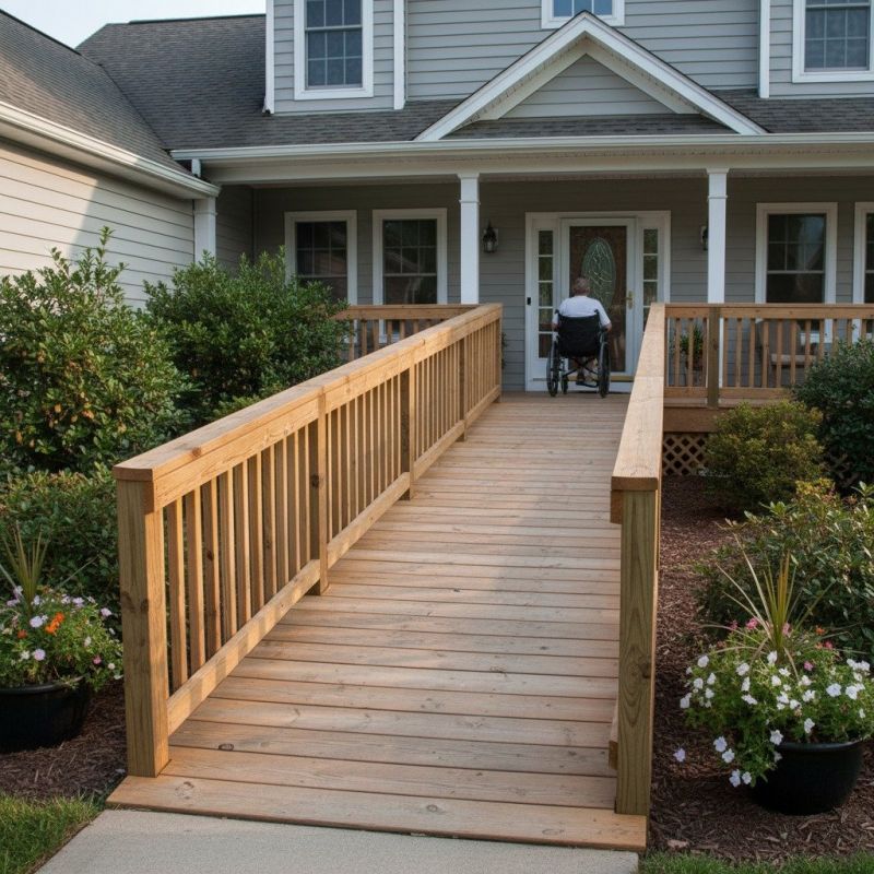 Disability Ramp Installation in Kansas City, KS