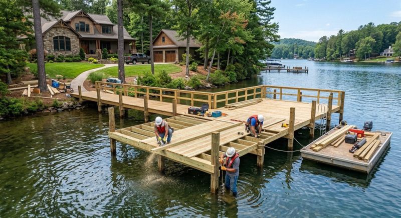 Dock Construction in Olathe, KS