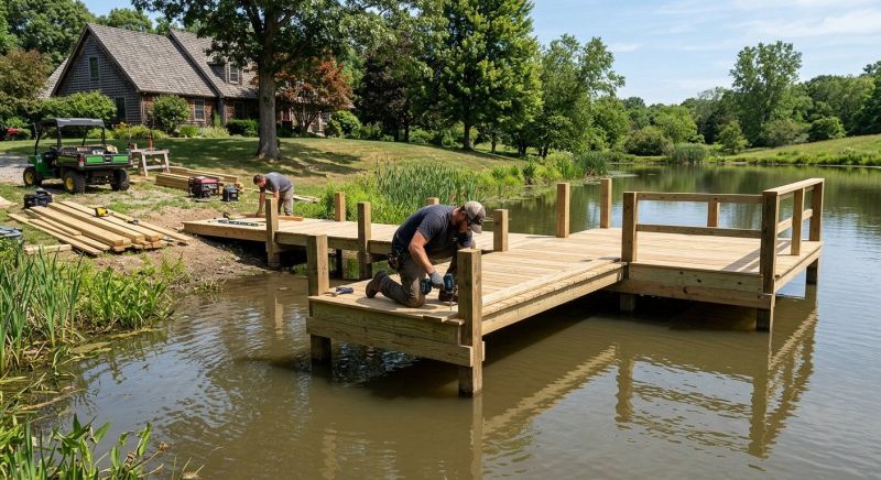 Dock Replacement in Overland Park, KS