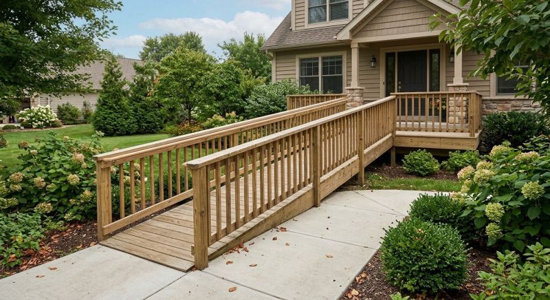 Entrance Ramp Installation in Kansas City, KS