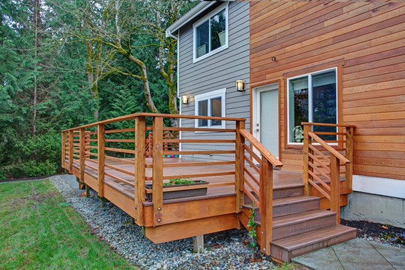 Front Deck Construction in Worcester, MA
