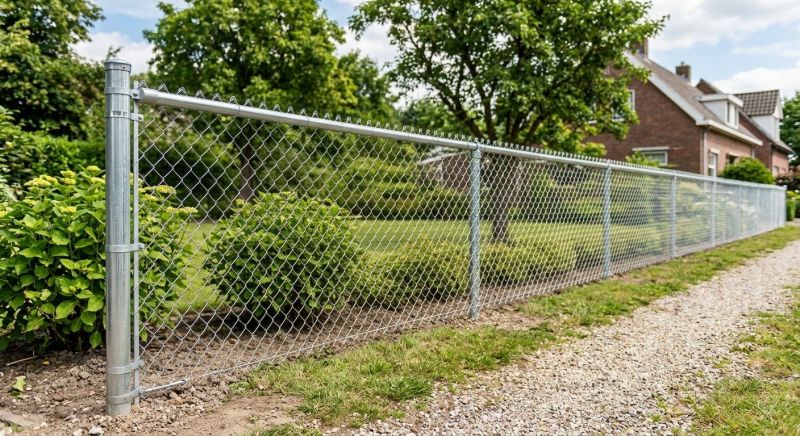 Galvanized Fence Installation in Pearland, TX