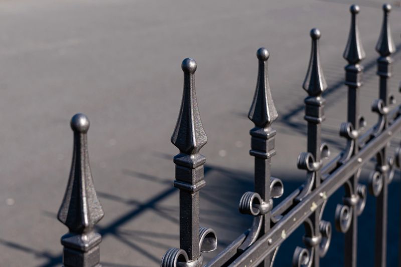 Gothic Iron Fence Installation in Alpharetta, GA