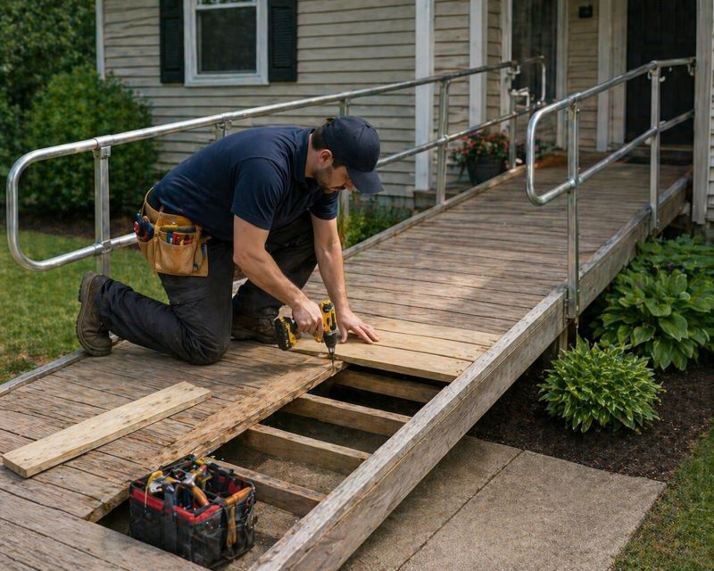 Handicap Ramp Installation in Wilmington, NC