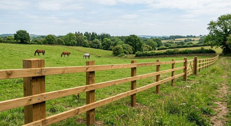 Horse Paddock Installation in Pearland, TX