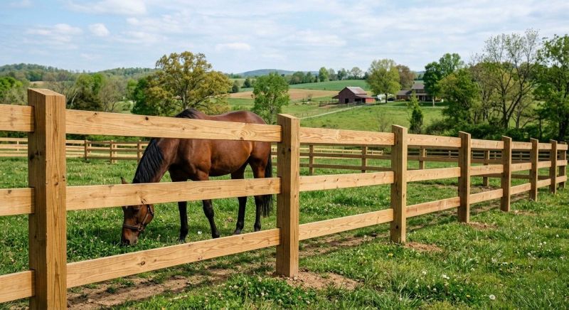 Horse Paddock Installation in Sacramento, CA