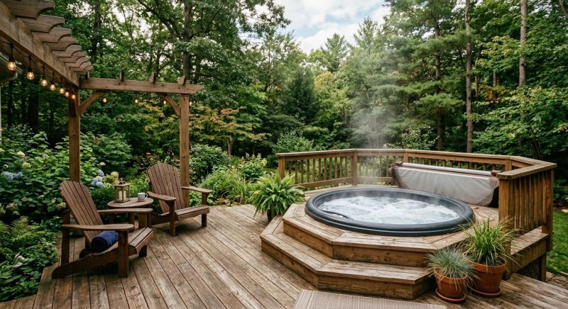 Hot Tub Deck Construction in Redmond, WA