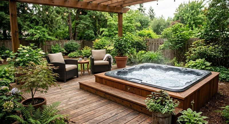 Hot Tub Deck Construction in Worcester, MA