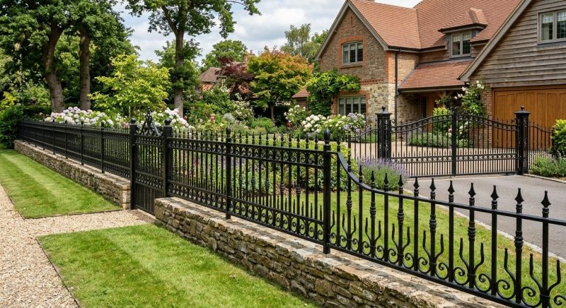 Iron Fence Installation in Alpharetta, GA