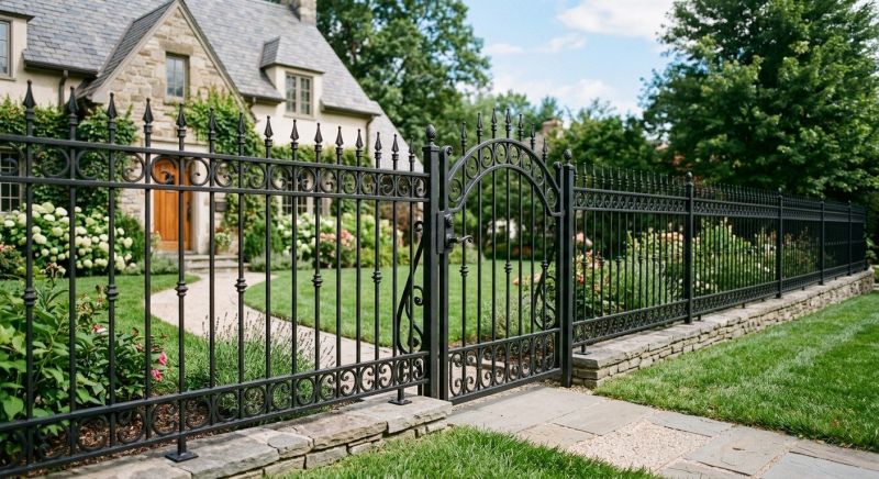 Iron Fence Installation in Alpharetta, GA
