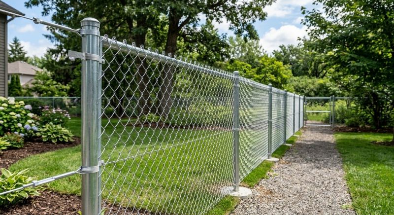 Metal Mesh Fence Installation in South Houston, TX