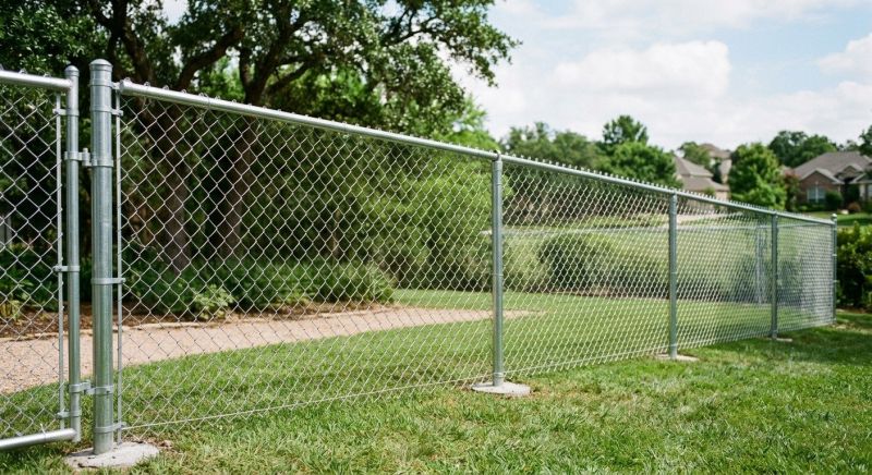 Metal Mesh Fence Installation in Roseville, CA