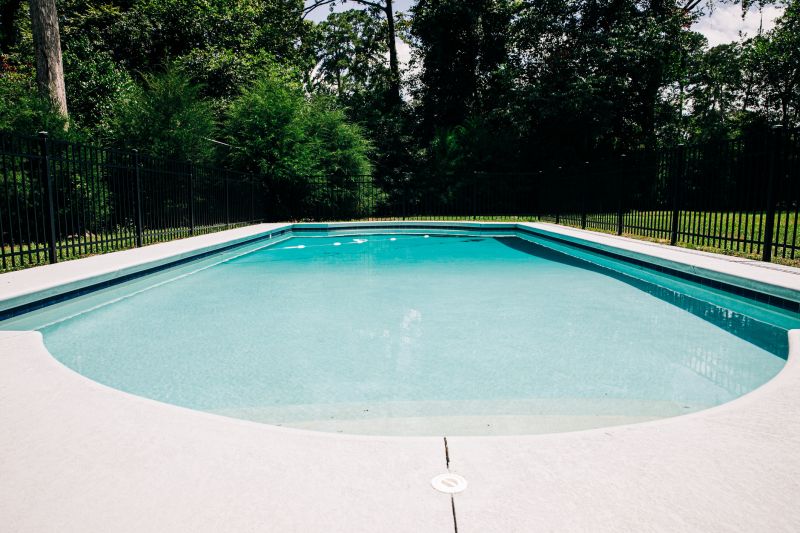 Metal Pool Fence Installation in Kansas City, MO