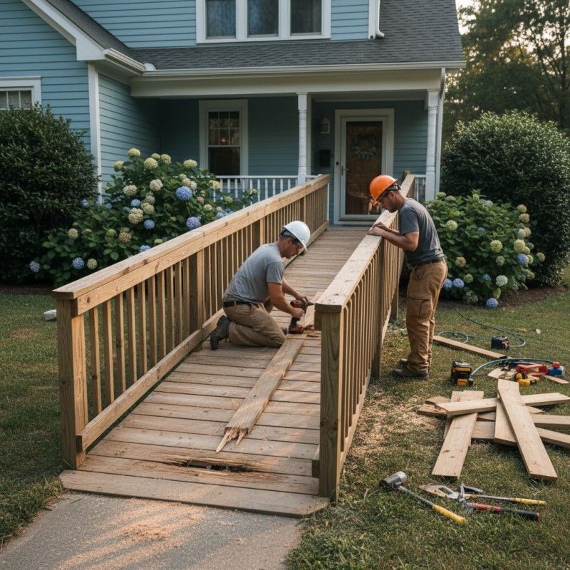 Mobility Ramp Construction in Conroe, TX