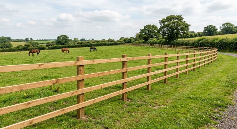 Paddock Fence Installation in South Houston, TX
