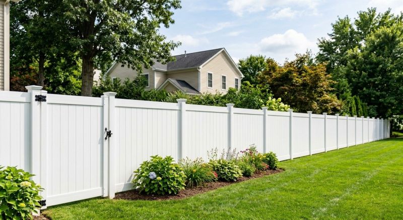 Pvc Fence Installation in Pearland, TX