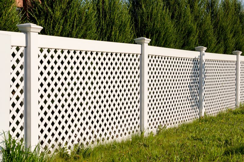 Pvc Lattice Fence Installation in Alpharetta, GA