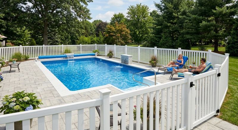 Pvc Pool Fence Installation in Pearland, TX