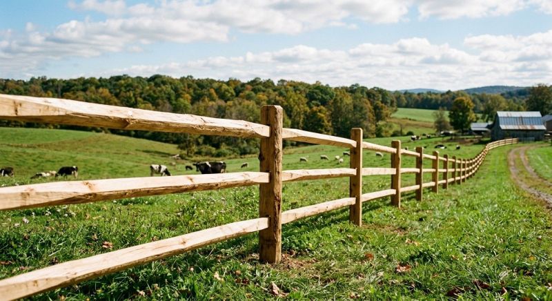 Rail Fence Installation in Roseville, CA