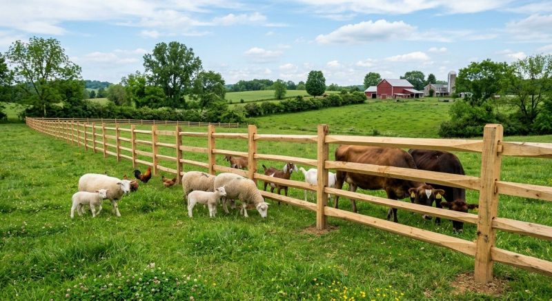 Ranch Fence Construction in Roseville, CA