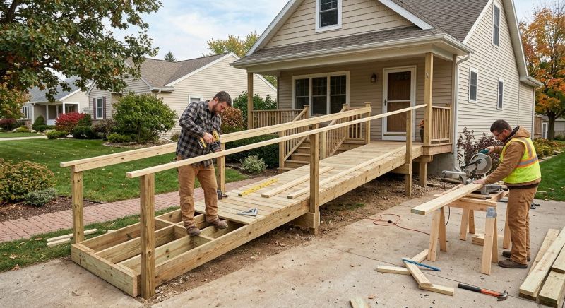 Residential Ramp Installation in Wilmington, NC