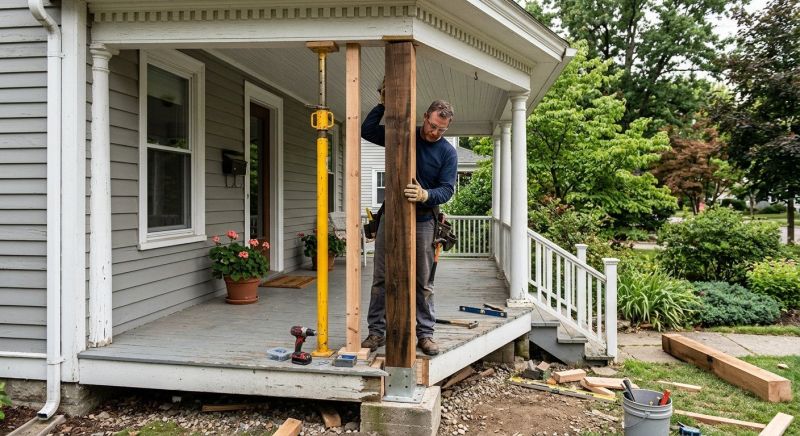Rotten Column Replacement in Seattle, WA
